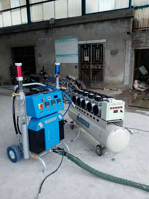 承德管道防腐 用進口聚脲噴涂機有什么好處?(圖1) 地埋管道內外壁防腐施工噴涂機設備